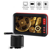 F200 HD1080P 8MM Lens Screen inspection endoscope camera waterproof borescope 4.3 inch HD TFT IPS Screen camera Car Monitor 2024 - buy cheap