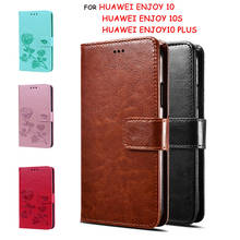 For Huawei Enjoy 10 Flip Case For Huawei Enjoy 10S Stand Cover For Huawei Enjoy 10 Plus Enjoy 10Plus Leather Wallet Case Capas 2024 - buy cheap