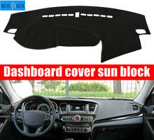 Car Dashboard Cover For Kia Cadenza K7 2010 2011 2012 2013 2014 2015 2016 Dash Mat Pad Carpet Dashmat Sun Shade Pad Car Styling 2024 - buy cheap