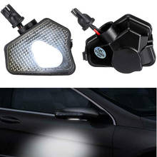 Luz LED para espejo lateral de coche, lámpara de suelo para Mercedes Benz W204, W176, X156, W212, W246, W117, W218, W219, W209, W221, C117, W242, 2 uds. 2024 - compra barato