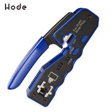 RJ45 Crimp Tool Pass Through Cutter for Cat6 Cat5 Cat5E 8P8C Modular Connectors All-In-One Wire Tool 2024 - buy cheap
