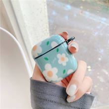 GYKZ-funda de auriculares inalámbricos con Bluetooth para Apple AirPods IMD, carcasa protectora con flores, estilo coreano 2024 - compra barato