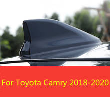 Antena de barbatana de tubarão para toyota camry 8th sedan 2004-2012, sinal de rádio automotivo, antenas de teto, acessórios decorativos 2024 - compre barato