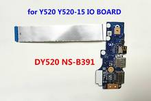 new original For For Lenovo Y520 Y520-15IKBN USB audio LAN IO board Cable DY520 NS-B391 NBX0001JW10 test well free shipping 2024 - buy cheap