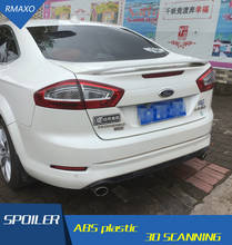 For Mondeo Spoiler MK5 Mondeo ABS Material Car Rear Wing Escape Primer Color Rear Spoiler For Ford Mondeo MK5 Spoiler 2006-2012 2024 - buy cheap