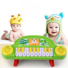 Juguetes para bebés de 13 a 24 meses, instrumento Musical de juguete para bebés, juguetes de desarrollo de Piano de animales para niños, juguetes de música 2024 - compra barato