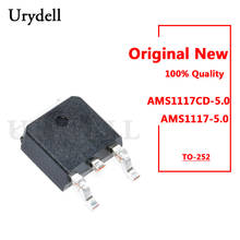 Regulador de voltaje de baja caída, AMS1117CD-5.0, hasta-252, nuevo y Original, AMS1117-5.0, 5 uds. 2024 - compra barato