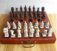 Juego de ajedrez chino YM 304, 32 piezas/caja/Xian Terracota Warrior, decoración de jardín, Plata tibetana 100% real 2024 - compra barato