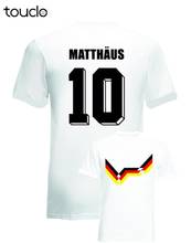 Matthaus-Camiseta de fútbol de Alemania para hombre, ropa informal divertida, número 10, Italia, 2019 2024 - compra barato