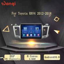 Reproductor Multimedia con Android 10 y navegación GPS para Toyota RAV4, Radio de 10 pulgadas con GPS para coche, sistema de reproducción, pantalla sin Din, para Toyota RAV4 2012-2018 2024 - compra barato