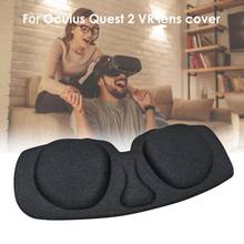 Cubierta protectora de lentes VR para Oculus Quest 2 VR, gafas antiarañazos, funda a prueba de polvo para Oculus Quest2 Vr, accesorios 2024 - compra barato