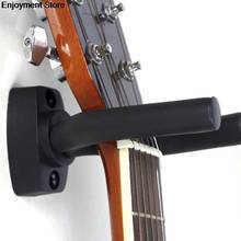 Gancho de suspensión para guitarra, soporte de montaje en pared, color negro, duradero, fuerte y fijo, accesorios para bajo y guitarra 2024 - compra barato