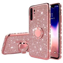 Funda de diamante brillante para Huawei P40, P30 Lite, P20 Pro, Mate 30, Mate 20, Y6, Y7, 2019 P, Smart Plus, Honor 20, 8C, 8X, 9X 2024 - compra barato