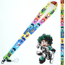 Anime My Hero Academia Boku No Hero Academia Phone Rope Strap Clip Charm Cords Lariat Lanyards Keychain Costume Pendant New Gift 2024 - buy cheap