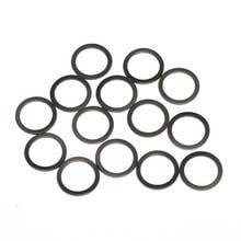 50pcs 1.2mm ID Graphite nylon gasket black plastic washers ultra-thin gaskets flat washer pad 2.3mm-5.15mm OD 2024 - buy cheap