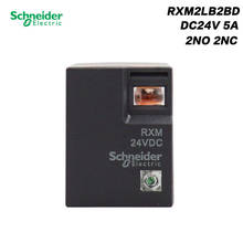 Schneider Electric 24VDC 5A Coil Mini Small Relay LED 8 Needles Pin 2NO2NC RXM2LB2BD Intermediate Relay Low Power Relay 5A 2O/C 2024 - buy cheap