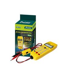 Po'skit MT-8003 Telephone Line Tester Electrical RJ11 Alligator Clip Flashing Green Light Tone / Pulse ≥70dba 2024 - buy cheap