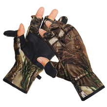 Guantes de camuflaje para caza, resistentes al agua, a prueba de viento, para pesca y fotografía al aire libre 2024 - compra barato