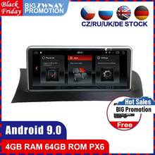 4+64G 6 core PX6 Android 9.0 Car multimedia Player for BMW X3 E83 2004-2008 car radio video stereo Audio gps navi wifi head unit 2024 - buy cheap