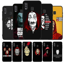 Funda DE teléfono suave para Samsung, carcasa DE silicona para LA CASA DE PAPEL, para Samsung A10, A30, A40, A50, A70, M10, M20, A5, A7, A9, 2016, 2017, 2018 2024 - compra barato