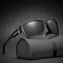Gafas De Sol polarizadas cuadradas para hombre y mujer, lentes De Sol polarizadas cuadradas, deportivas, De diseñador De marca, Retro, UV400 2024 - compra barato