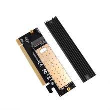 M.2 NVMe SSD Adapter M2 to PCIE 3.0 X16 Controller Card M Key Interface Support PCI Express 3.0 x4 2230-2280 Size 2024 - buy cheap