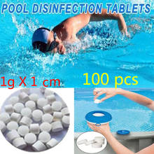 Tabletas de cloro multifunción para desinfección instantánea, para Piscina, Spa, esterilización de piscinas, 100 Uds. 2024 - compra barato