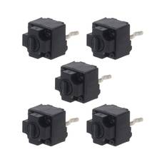 Microbotón de interruptor cuadrado de ratón, accesorio Original EVQP0E07K Baolei Shark IE4.0, puntos negros 6x6x7,45 T8WE, 5 uds. 2024 - compra barato