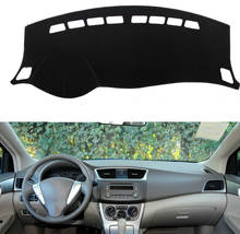 Cubierta de salpicadero de coche para Nissan Pulsar / Sylphy B17 Sedan 2013-2017, alfombrilla Interior, parasol, accesorios de alfombra para instrumentos 2024 - compra barato