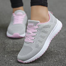 Fashion Woman Tennis Shoes Tenis Feminino Lace-up pink Sport Shoes Sneakers Light Round Cross Straps Flats Outdoor Gym Trainers 2024 - buy cheap