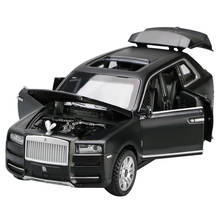 TAKARA TOMY-modelo de coche para niño, juguete con luz de sonido, colección de regalo con retorno acústico-óptico, fuerza Rolls Royce Curinan, 1:32 2024 - compra barato