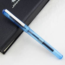 Jinhao caneta fonte, de aço inoxidável, clipe, escolar, estudante, escritório, treinamento infantil, 0.38mm /0.5mm, selecionar, nova 2024 - compre barato