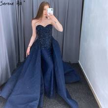 Serene Hill-Vestidos de Noche de sirena de color azul marino, vestido Formal Sexy de lujo, sin mangas, diseño de lujo, Dubai, LA6637 2024 - compra barato