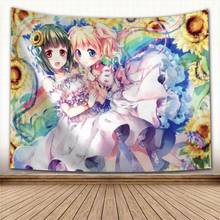 Idol Time Pripara Wall Tapestry Home Decoration Wall Carpet Rectangular Modern Printing Fabric Yoga Mat Blanket Tapestry New 2024 - buy cheap