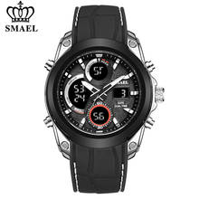 SMAEL-relojes deportivos para hombre, reloj Digital analógico LED, resistente al agua, multifunción, militar, con retroiluminación 2024 - compra barato