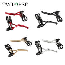 TWTOPSE Pro AL7075 T651 Bicycle Bike For Brompton Birdy Folding Bike Cycling Bicycle V Brake CNC Road Bicycle Brake Lever 64g 2024 - buy cheap