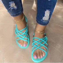 New Arrival Comfy Women Rope Sandals Cute Casual Beach Shoes Braided Flats Flip Flop Slipper Summer Spring Non-slip Lovely Slide 2024 - buy cheap
