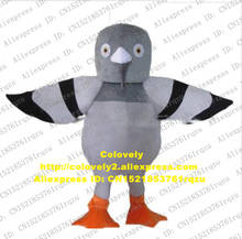 Funny Grey Pigeon Dove Mascot Costume Adult Cartoon Character Outfit Suit Start Business Closing Ceremony zz7748 2024 - buy cheap