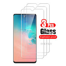 Película de vidro temperado hd transparente, 3 peças para samsung galaxy a12 a31 a41 s10e a51 a71 s20 fe a21s m11 a11 m21 m31 m31 m31s m51 note 10 lite 2024 - compre barato