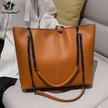 Women Casual Hand Bags Ladies Chain Handbags Famous Brand Large Leather Shoulder Bag Women High Quality Big Tote Bag Sac A Main 2024 - buy cheap