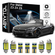 AENVTOL For BMW Z3 E36 Z4 E85 E86 E89 Z8 E52 Coupe Roadster Canbus LED Interior Light Dome Map Trunk Error Free Bulb 2024 - buy cheap