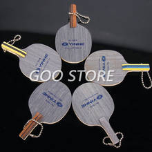 1pcs Yinhe mini table tennis blade 7051 signature backpack pendant keychain ping pong bat accessories 2024 - buy cheap