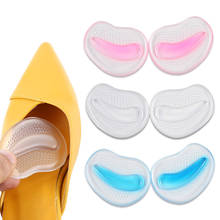 2pcs=1pair Silicone Shoes Insoles Forefoot Gel Pad Arch Support Cushions Orthopedic Flatfoot Pain Relief Pedicure Foot Care Tool 2024 - buy cheap