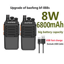 Baofeng-novo mini walkie-talkie, carregador usb, upgrade de 8w, bf 2021 s, para caça, 10 km, carro, uhf, estação de rádio, cb, ham, boafeng 2024 - compre barato
