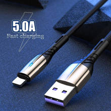 5A 1m Micro USB Type C Cable LED Android Mobile Phone Charger Fast Charging Microusb Data Cord Charge For Xiaomi Samsung Huawei 2024 - buy cheap