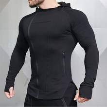 MMA Men Hoodies Gym Sport Running Training Fitness Bodybuilding Sweatshirt Outdoor Sportswear Male Hooded Jacket Tracksuit 2024 - buy cheap