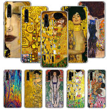 Beso de Gustav Klimt para Huawei P40 P30 P20 P10 Mate 30 20 10 Pro Lite P Smart Plus + Z cubierta de la cáscara del teléfono de Coque 2024 - compra barato