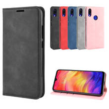 Retro Magnetic flip wallet cover for xiaomi Redmi Note 7 Case Flip Book Stand Leather Case for Redmi Note 8 pro Phone cover Capa 2024 - buy cheap