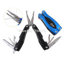 Multi-Functional Stainless Folding Fishing Pliers Multi Tools with Stainless Steel Line Cutter Hook Remove Fish Scaler Sheath 2024 - buy cheap