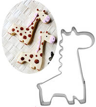 Форма жирафа бисквитная форма принадлежности для выпечки, помадка форма для торта DIY сахарное ремесло 3D Кондитерские ножи для печенья, инструменты для выпечки 2024 - купить недорого
